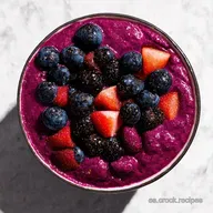 Acai Bowl Casero Energ&iacute;a Brasile&ntilde;a en 10 Minutos