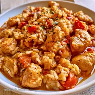 Arroz Caldoso con Pollo: Receta Casera