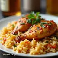 Arroz con Pollo Meloso a la Cerveza myTaste Recetas y comidas