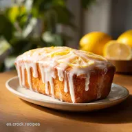 Bizcocho de Lim&oacute;n Glaseado Estilo Starbucks para 10