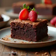 El Mejor Brownie Vegano Crujiente F&aacute;cil y Fundido