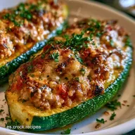 Calabac&iacute;n Relleno Saludable: Base Tierna y Dorada