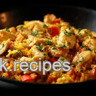 Ideas de Cenas: Chicken Paella, &iexcl;Sabor a Valencia en Casa!