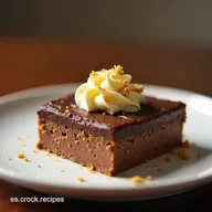 POSTRE CON 2 INGREDIENTES Fudge Trufa Express que te chiflar&aacute;