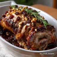 Recetas de Nochevieja: Paletilla de Cordero Lechal Rellena