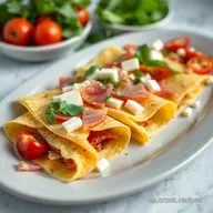Crepes Saladas Espa&ntilde;olas: &iexcl;Mi Secreto con Jam&oacute;n y Queso!
