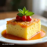 POSTRE CREMOSO DE PIA Delirio Tropical F&aacute;cil y Refrescante