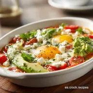 Desayuno Keto en 15 Minutos con Aguacate y Pimiento