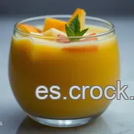 Smoothie Energizante: &iexcl;Un Desayuno Tropical Lleno de Sol!