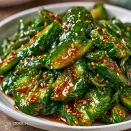 Ensalada De Pepino China Aplastada en 25 Minutos