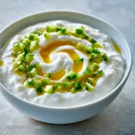 Ensalada Pepino Estilo Tzatziki: Cremosa