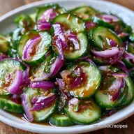 Ensalada De Pepino Saludable Crujiente