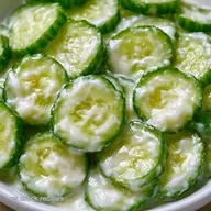 Ensalada De Pepino Y Mayonesa: Cremosa