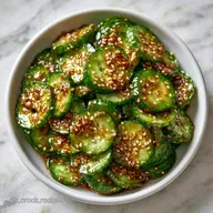 Ensalada Japonesa de Pepino y Sésamo en 45 Minutos
