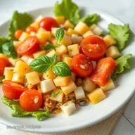 Receta Ensalada Mediterr&aacute;nea: &iexcl;Un Fest&iacute;n de Sabor!