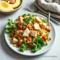 Cenas Sanas y Rapidas: &iexcl;Ensalada Express de Quinoa y Pollo!