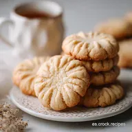 Galletas de Mantequilla Crispy Baked in 30 Minutes