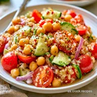 Ensalada de Garbanzos y Quinoa Proteica