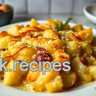 Gratin de Papas F&aacute;cil: Receta de la Abuela con Puerro