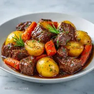 Guiso Carne Y Patatas Para 4 Personas