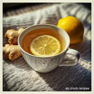 Infusi&oacute;n de jengibre y lim&oacute;n Ready in 20 Minutes