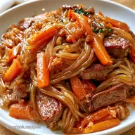 Japchae Coreano Tradicional con Ternera