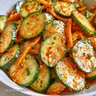 Kimchi de Pepino Coreano Casero