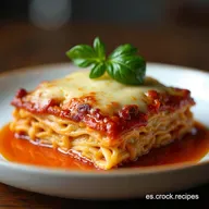Parmesan Garlic Beef Lasagna El Sabor que Abraza el Alma