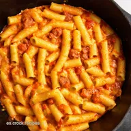 Macarrones con Chorizo Receta de la Abuela F&aacute;cil