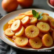 POSTRE CON FRUTAS F&aacute;cil Macedonia con Miel Un Sue&ntilde;o