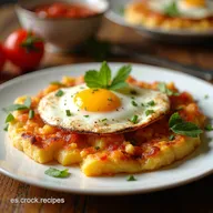 Mediterranean Baked Feta Eggs Sunshine in a Pan