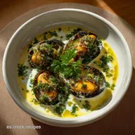 Mejillones Gratinados Con Velout De Albario: Lujo Navide&ntilde;o