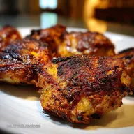 Receta de Muslos de Pollo al Horno Jugosos