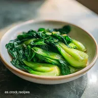 Receta de Pak Choi Salteado en 15 Minutos