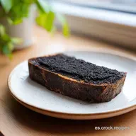 Pan de Muerto Negro para 10 Porciones