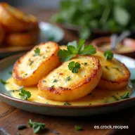 Receta de Papas Gratinadas Cargadas Cremosas al Horno