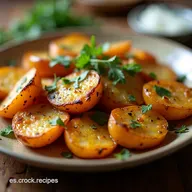 Receta Papas Crujientes al Horno con Ajo y Romero Sin Fre&iacute;r