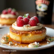 Pastel Celestial de Baileys Receta H&uacute;meda y Cremosa