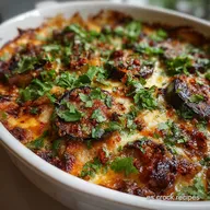 Pastel de Berenjena: Carne y Vegetal