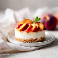 Pastel de Durazno con Queso Crema por 12