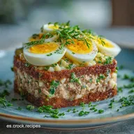 Pastel De Molde: Cremoso con At&uacute;n