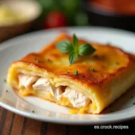 Te Encantar&aacute; Este Pastel de Pollo y Setas Sin Harina