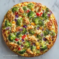 Pastel de Verduras en Olla Lenta