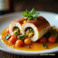Solomillo de Pavo Relleno con Cerezas Recetas Navide&ntilde;as Elegantes