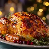 Receta de Navidad para Sorprender con Pavo Relleno al Horno Jugoso