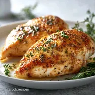 Pechuga De Pollo Hierbas: Jugosa y Dorada