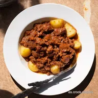 CARNE MOLIDA COM PAPAS F&aacute;cil Como la de la Abuela