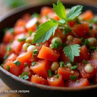 Receta Pico de Gallo Cl&aacute;sico Salsa Mexicana Fresca en 15 Minutos