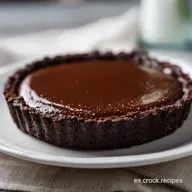 Pie de Chocolate Sin Horno: Relleno Aterciopelado