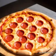 Pizza de Pepperoni Casera Receta F&aacute;cil y Crujiente